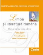 LIMBA LITERATURA ROMANA Manual clasa