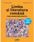 LIMBA LITERATURA ROMANA Teste evaluare