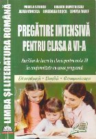 Limba literatura romana Pregatire intensiva