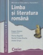 Limba literatura romana manual pentru