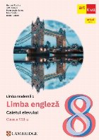 Limba modernă 1 - Limba engleză : clasa a VIII-a,caietul elevului