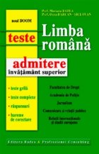 Limba romana admitere invatamantul superior