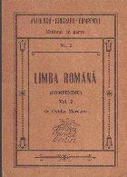 Limba romana (Compendiu), Volumul al II-lea - Sintaxa