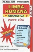 Limba romana. Gramatica pentru elevi, conform DOOM2