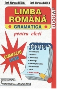 Limba romana. Gramatica pentru elevi, conform DOOM2