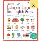 Listen and Learn First English Words. Carte sonora, cu peste 120 cuvinte de invatat in limba engleza
