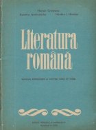 Literatura romana Manual experimental pentru