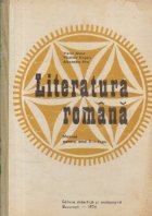 Literatura romana Manual pentru anul