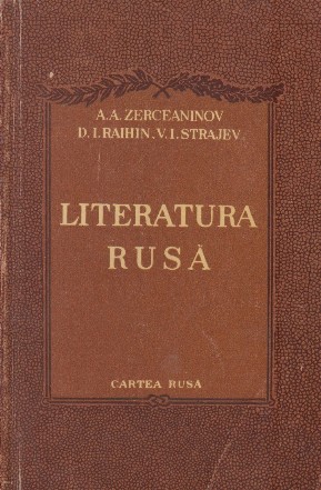 Literatura rusa - De la Belinschi la Cehov inclusiv