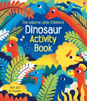 Little children's dinosaur activity book