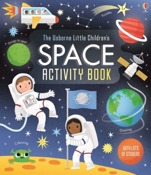 Little children's space activity book