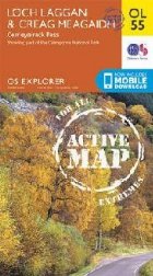 coperta Loch Laggan & Creag Meagaidh, Corrieyairack Pass