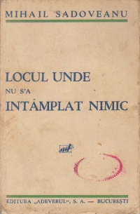 Locul unde nu s'a intamplat nimic sau Tirg Moldovenesc din 1890