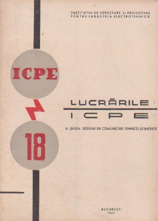 Lucrarile ICPE, nr.18/1967