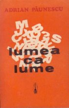 coperta Lumea ca Lume