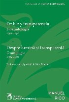 De luz y transparencia : una antología,1992-1996,o antologie,1992-1996