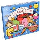 coperta La magazin. Carte cu puzzle. Bebe învață