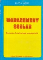 Management scolar - Elemente de tehnologie manageriala