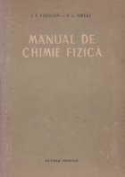 coperta Manual de chimie fizica (traducere din limba rusa)