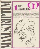 Manuscriptum, Nr. 1/1982