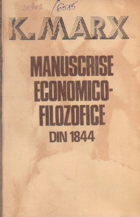 Manuscrisele Economico-Filosofice din 1844