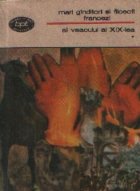 coperta Mari ginditori si filozofi francezi ai veacului al XIX-lea, Volumele I si II