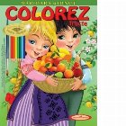Marioara si Ionut. Colorez fructe