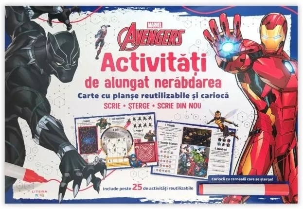 Marvel Avengers : Activităţi de alungat nerăbdarea