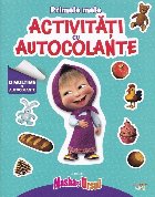 coperta Masha şi Ursul : primele mele activităţi cu autocolante