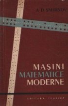 coperta Masini matematice moderne