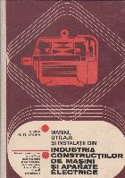 Masini utilaje instalatii din industria