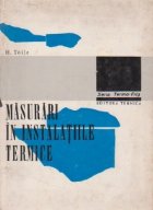 Masurari in instalatiile termice