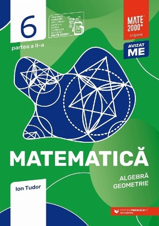 Matematică. Algebră, geometrie. Caiet de lucru. Clasa a VI-a. Inițiere. Partea a II-a
