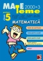MATEMATICĂ. CLASA A 5-A. PARTEA I