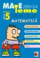MATEMATICĂ. CLASA A V-A. PARTEA A II-A