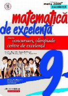 Matematică excelenţă pentru concursuri olimpiade