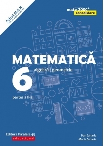 Matematica. Algebra, geometrie. Clasa a VI-a. Consolidare. Partea a II-a