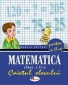 coperta Matematica - Caietul elevului clasa a II-a, partea a II-a