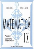 Matematica. Clasa a IX-a. Culegere in sprijinul manualelor alternative