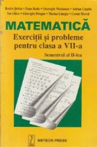 Matematica Exercitii probleme pentru clasa