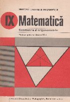 Matematica Geometrie trigonometrie Manual pentru