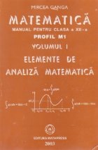 Matematica Manual pentru clasa XII