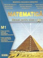 Matematica manual pentru clasa (M1)