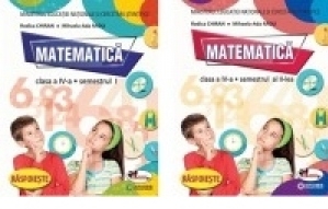Matematica. Manual pentru clasa a IV-a, partea I + partea a II-a (contine editie digitala)