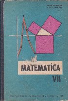 Matematica Manual pentru clasa VII