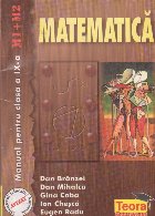 Matematica Manual pentru clasa (M1
