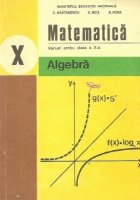 Matematica Manual pentru clasa Algebra