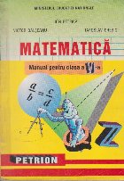 Matematica - manual pentru clasa a VI-a