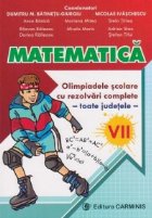 Matematica Olimpiadele scolare rezolvari complete