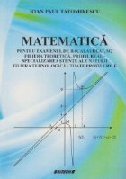 coperta Matematica M2 pentru examenul de bacalaureat. Filiera teoretica, profilul real